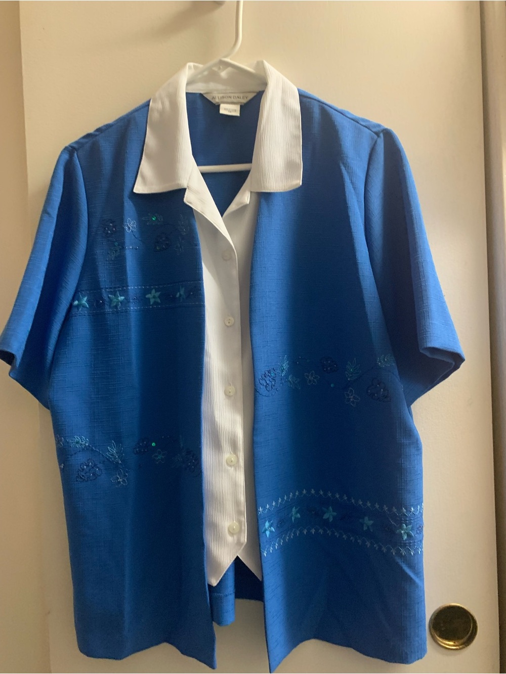 Allison Daley Blue 2 Piece Outfit Size 14/16